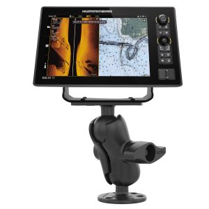 RAM Mounts RAM-D-202-25-C-202U, Humminbird Helix 8–10 / XPLORE 9 -kiinnityssarja, D-koko, lyhyt varsi