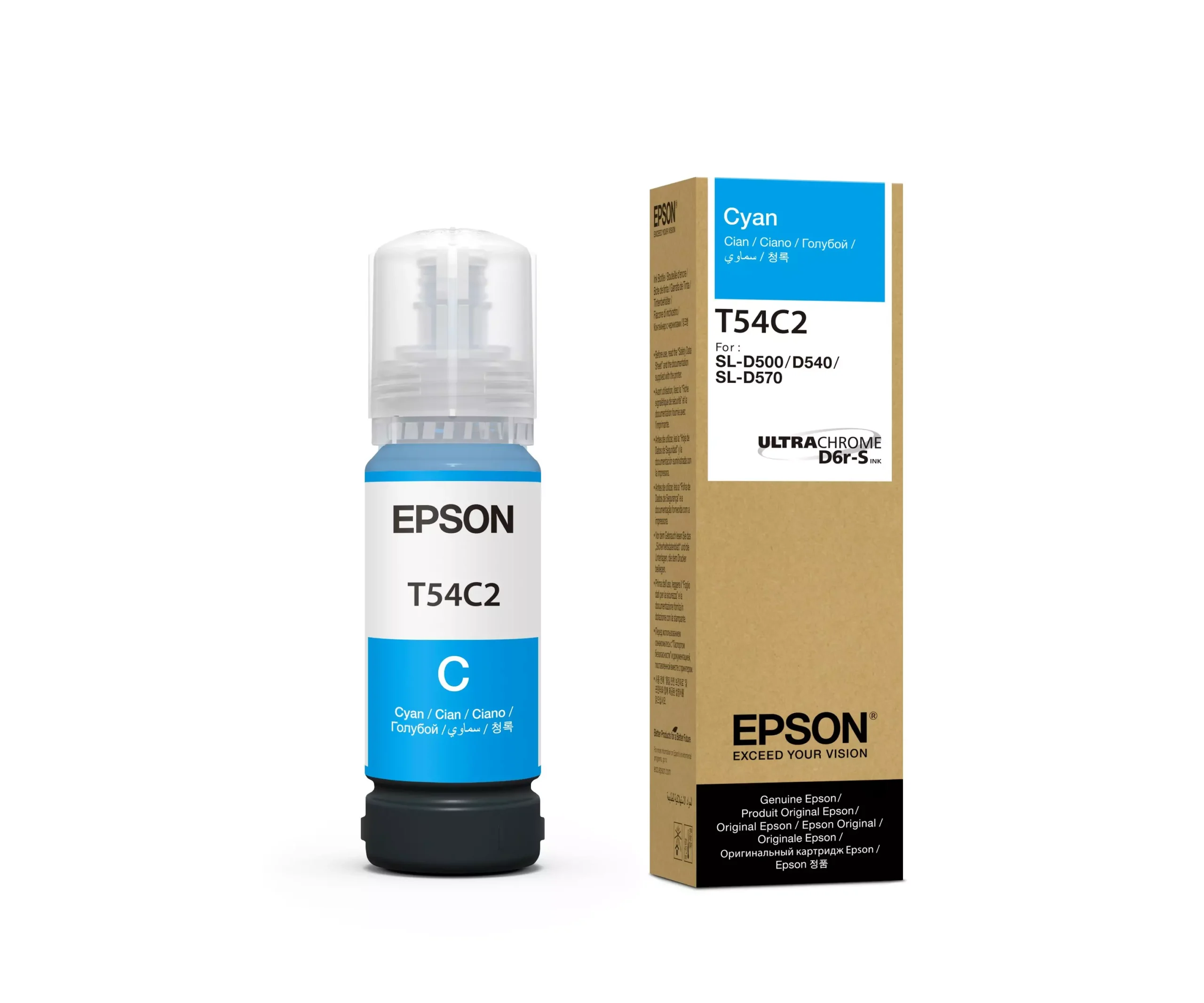 EPSON C13T54C220, 1LB T54C Cyan SURELAB SL-D500