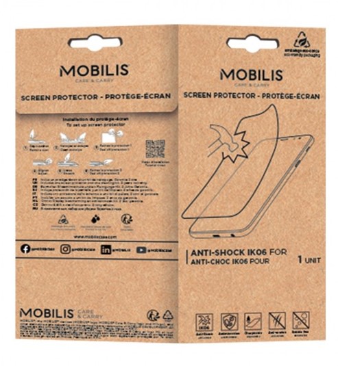 Mobilis Case 036370, Screen Protector Anti-Shock IK06 - Clear for Honeywell CT32 - Image 3