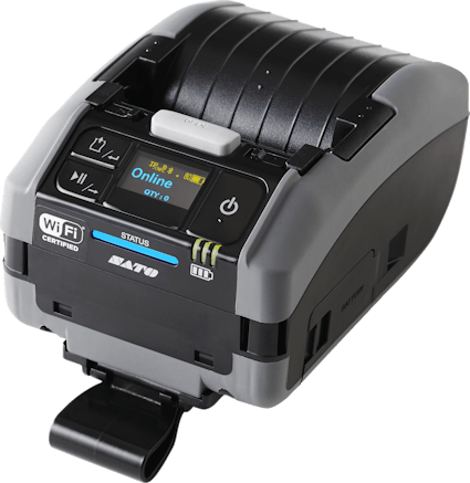 Sato WWPW2600G, PW208mNX 203 dpi with battery, USB, Bluetooth, Linerless media operation