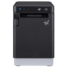 Star Micronics 39653590, mC-Label2 Barcode Label Printer, Adjustable Label Width with Max 2in, Tearbar, 300 dpi, USB-C with Power Delivery for iOS / Android / Windows, Ethernet LAN