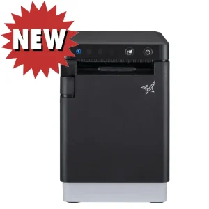 Star Micronics 39653690, mC-Label2 X4, Label and Linerless Label Printer, Adjustable Label Width Max 2in / 58mm, Cutter, 300 dpi, WLAN, USB-C with Power