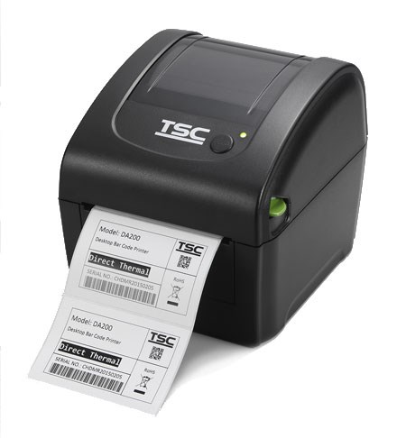 TSC 99-158A013-11D2 DA220 203 dpi linerless desktop-etikettitulostin