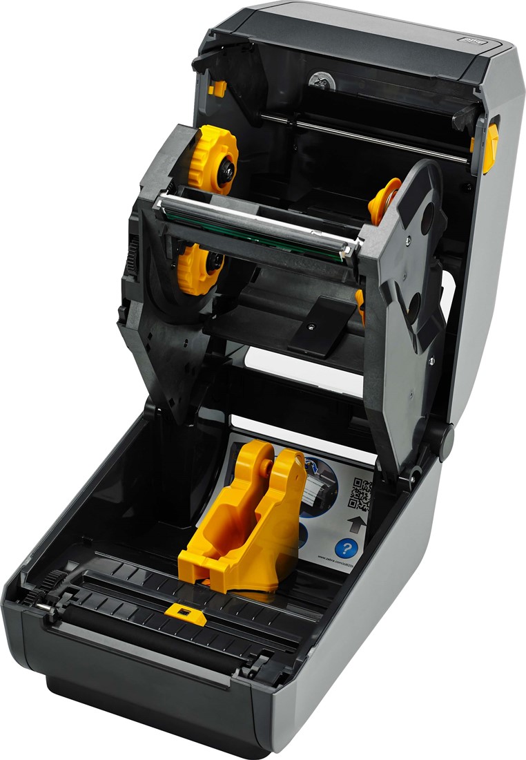 Zebra ZD6A043-30ER02EZ, ZD621 Thermal Transfer Printer 74/300M, 300 dpi, USB, USB Host, Ethernet, Serial, 802,11ax, BT5,3, ROW, EU and UK Cords, Swiss Font, EZPL - Image 3