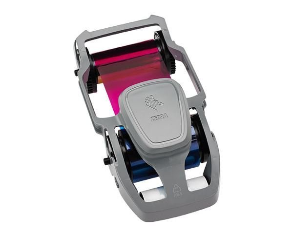Zebra 800300-350EM, Ribbon, Color-YMCKO, 58mmx99m 2.28inx324ft , 200 Images, ZC100/ZC300, EMEA