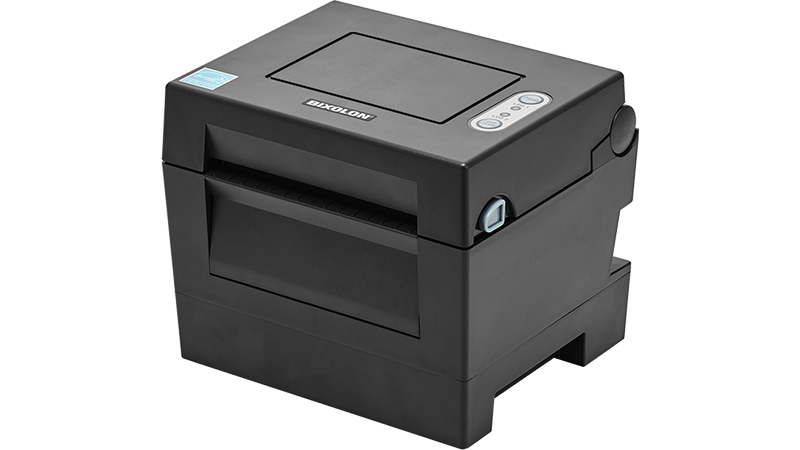 BIXOLON SLP-DL413CG/BEG, 12 dots/mm (300 dpi), cutter, USB, USB Host, EPL, ZPLII, dark grey
