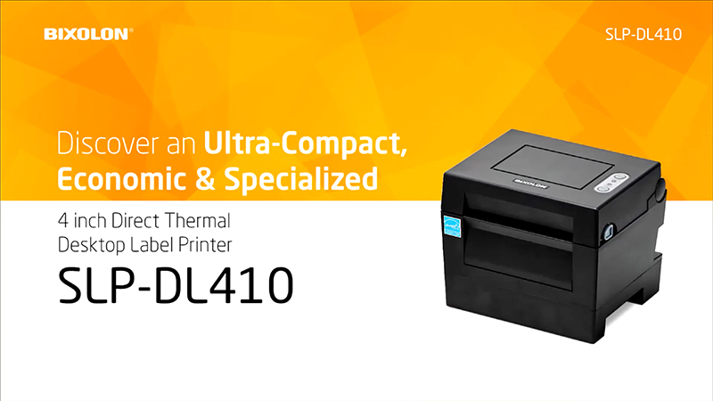 BIXOLON SLP-DL413CG/BEG, 12 dots/mm (300 dpi), cutter, USB, USB Host, EPL, ZPLII, dark grey - Image 2