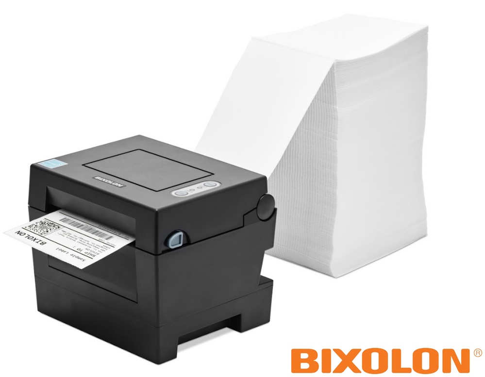 BIXOLON SLP-DL413CG/BEG, 12 dots/mm (300 dpi), cutter, USB, USB Host, EPL, ZPLII, dark grey - Image 3