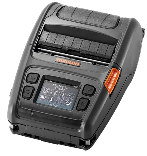 BIXOLON XM7-30WDaKL, 8 dots/mm (203 dpi), USB, RS232, Wi-Fi, black