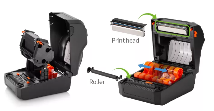 Bixolon XD3-40dEK/BEG, 8 dots/mm (203 dpi), EPL, ZPLII, USB, RS232, Ethernet, black - Image 2