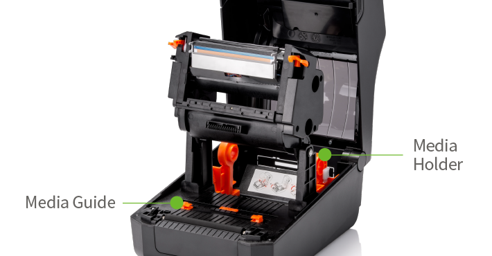 Bixolon XD5-40DOEWK/BEG, 8 dots/mm (203 dpi), display, EPL, ZPLII, USB, USB Host, RS232, Ethernet, Wi-Fi, black - Image 2