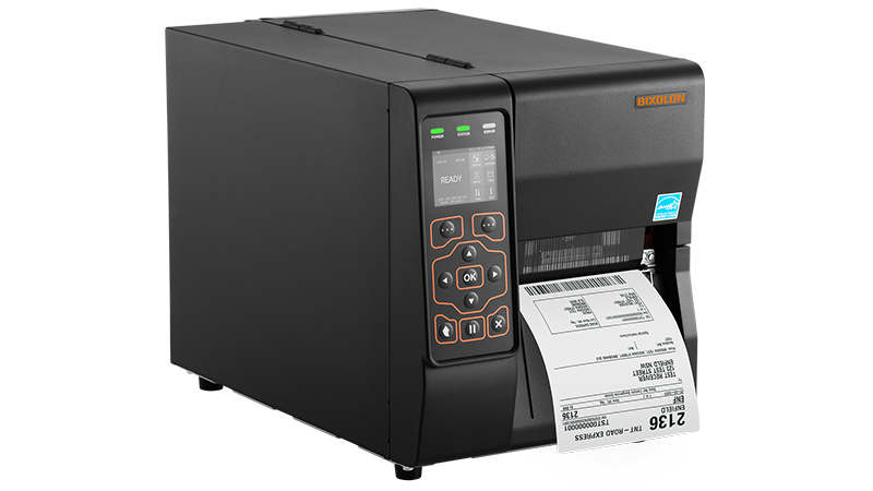 Bixolon XT3-409, 8 dots/mm (203 dpi), peeler, rewind, display, USB, USB Host, RS232, Ethernet