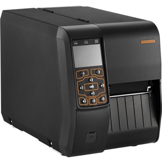 Bixolon XT5-46NS, 24 dots/mm (600 dpi), disp. (colour), RTC, USB, USB Host, RS232, Ethernet, black - Image 2