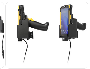Brodit 721440 - active holder with USB cable and cigarette adapter (USB-C charging) incl.