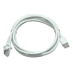 Datalogic 90A052278 – USB Type-A PVCW suora kaapeli 2 m, valkoinen
