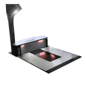Datalogic 99111001000-000530 – Magellan 9900i kiinteä 1D/2D-kassaskanneri, Medium Platter, Fixed Produce Rail, Scale Sentry, USB POT
