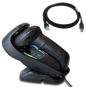 Datalogic GM4500-BK-910K1, Gryphon Langaton Käsiskanneri 1D/2D Viivakoodit, 50 m Kantama