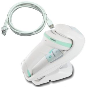 Datalogic Gryphon  GM4500-HC-910K10-B, Langaton viivakoodinlukija terveydenhuoltoon, omnidirektionaalinen 1D/2D-luku ja antimikrobinen kotelo.