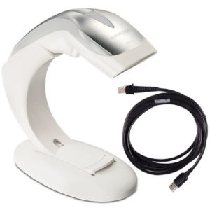 Datalogic HD3130-WHK1B, Heron Käsikäyttöinen Viivakoodinlukija 270 skannausta/s, IP40-suojaus