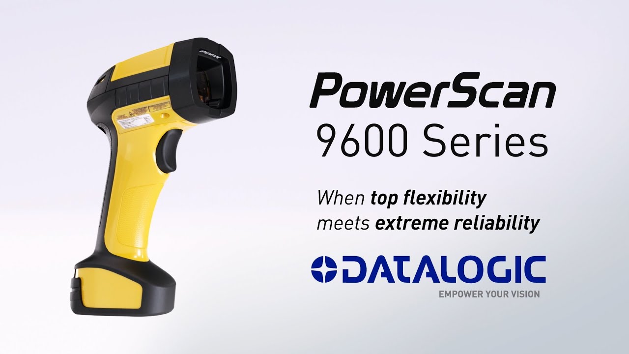 Datalogic PM9600-HP433RBK20, PowerScan Käsiskanneri Teollisuuskäyttöön, Langaton ja Kestävä - Image 4