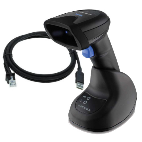 Datalogic QBT2500-BK-BTK1, QuickScan Viivakoodinlukija Monisuuntainen skannaus ja Bluetooth-yhteys