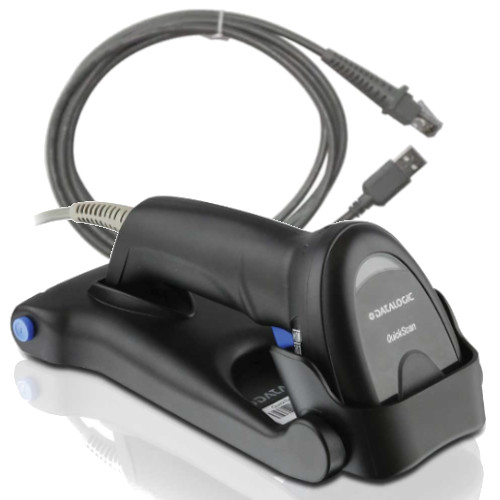 Datalogic QD2220-BKK1S, QuickScan I 1D-viivakoodinlukija 400 skannausta sekunnissa, USB-liitäntä ja 5 vuoden takuu