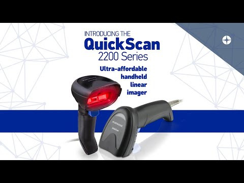 Datalogic QD2220-BKK1, QuickScan I käsikäyttöinen viivakoodinlukija LED-valolla ja Green Spot -teknologialla - Image 4