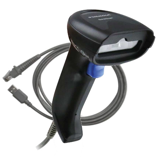 Datalogic QD2220-BK, QuickScan I Käsikäyttöinen Viivakoodinlukija Tehokas 1D-luku eri ympäristöissä - Image 2