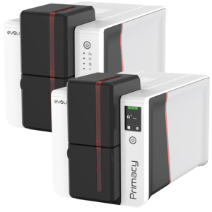 Evolis Primacy 2, single sided, 12 dots/mm (300 dpi), USB, Ethernet, kit (USB), red