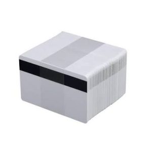 Evolis C4003 – Valkoiset PVC-magneettiraitakortit, HiCo, 30 mil / 0,76 mm, 500 kpl