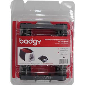 Evolis CBGR0500F – Badgy 100/200 musta monokromivärinauha paperikorteille, 500 tulostetta
