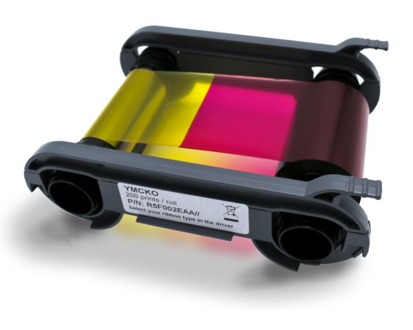 Evolis R5F002EAA – YMCKO-värinauhakasetti, 200 tulostusta