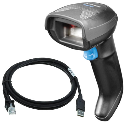 Datalogic GD4520-BKK1-HD - Gryphon I Käsiskanneri Korkean tiheyden sovelluksiin, monisuuntainen skannaus 1D- ja 2D-viivakoodeille.