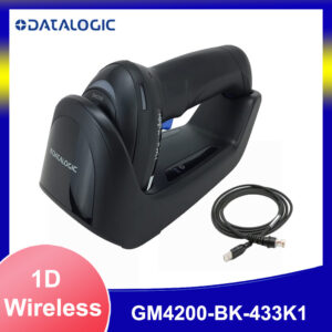 Datalogic GM4200-BK-433K1, - Gryphon Käsikäyttöinen Viivakoodinlukija Langaton 1D-viivakoodien Luku