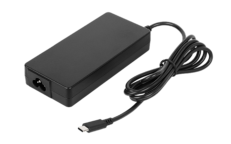 Getac GAT1E1 – 100 W USB-C-verkkovirtalähteen runko, EU-virtajohto
