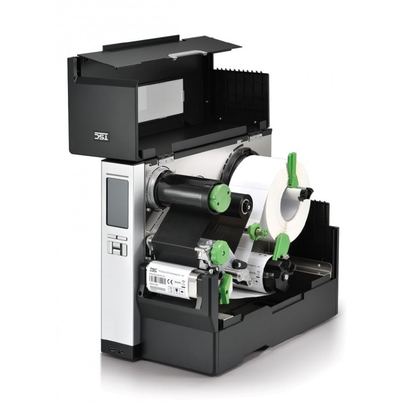TSC MH341P-A001-0302, MH341, 12 dots/mm (300 dpi), rewinder, disp., RTC, USB, RS232, Ethernet - Image 3