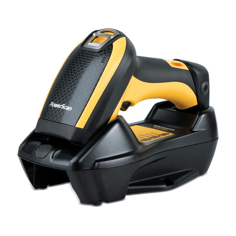 Datalogic PBT9100-RBK20EU PowerScan 9100 langaton 1D-viivakoodinlukija RS-232 EU-paketti