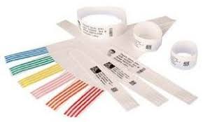 Zebra 10012713-2K, Z-Band Fun, yellow, Z-Band Fun wristbands for HC100 printers, 6x cartridges per kit (350 bands per cartridge), colour: yellow