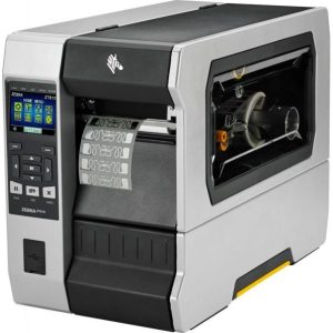Zebra ZT61046-T2E0100Z – ZT610 4″ 600 dpi TT/DT-teollisuustarratulostin, Full Rewind / Peel, Gigabit Ethernet, Bluetooth 4.0