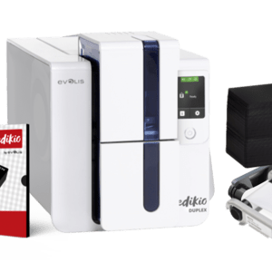 Evolis ED1H0000CD-BS003, Edikio Duplex, dual sided, 12 dots/mm (300 dpi), USB, Ethernet, kit (USB)
