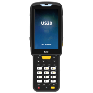 M3 Mobile S20W0C-QFCWSE-HF - US20W 4", Qualcomm Octa Core, 4GB RAM, Android 10 käsitietokone