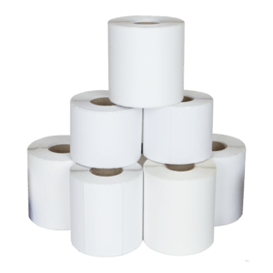 Heipa 55080-30010 - Receipt Roll, 80 mm x 32 m, Thermal Printer, White Thermal Paper, Core 12.7 mm Label