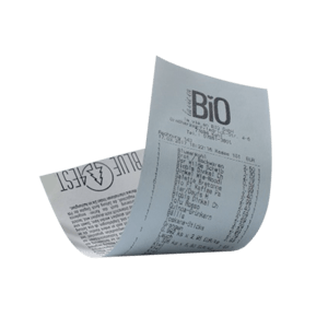 KB 4000 - Thermal Receipt Roll, 57 mm x 15 m, Direct Thermal, Paper, Core 12 mm Label