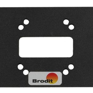 Brodit 216044 - Mounting plate, Metal Extension plate