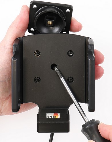 Brodit 713450, Device Holder with charging function - for computers - Honeywell CT32. With tilt swivel - Image 2