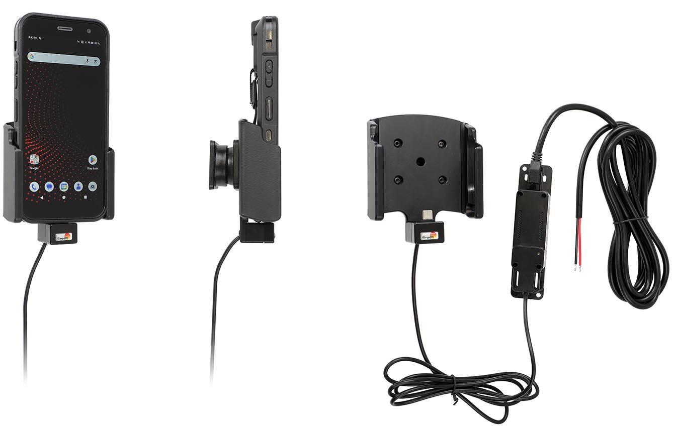 Brodit 727461, Device Holder with charging function - for computers - Honeywell CT32. With USB-C cable - Image 2