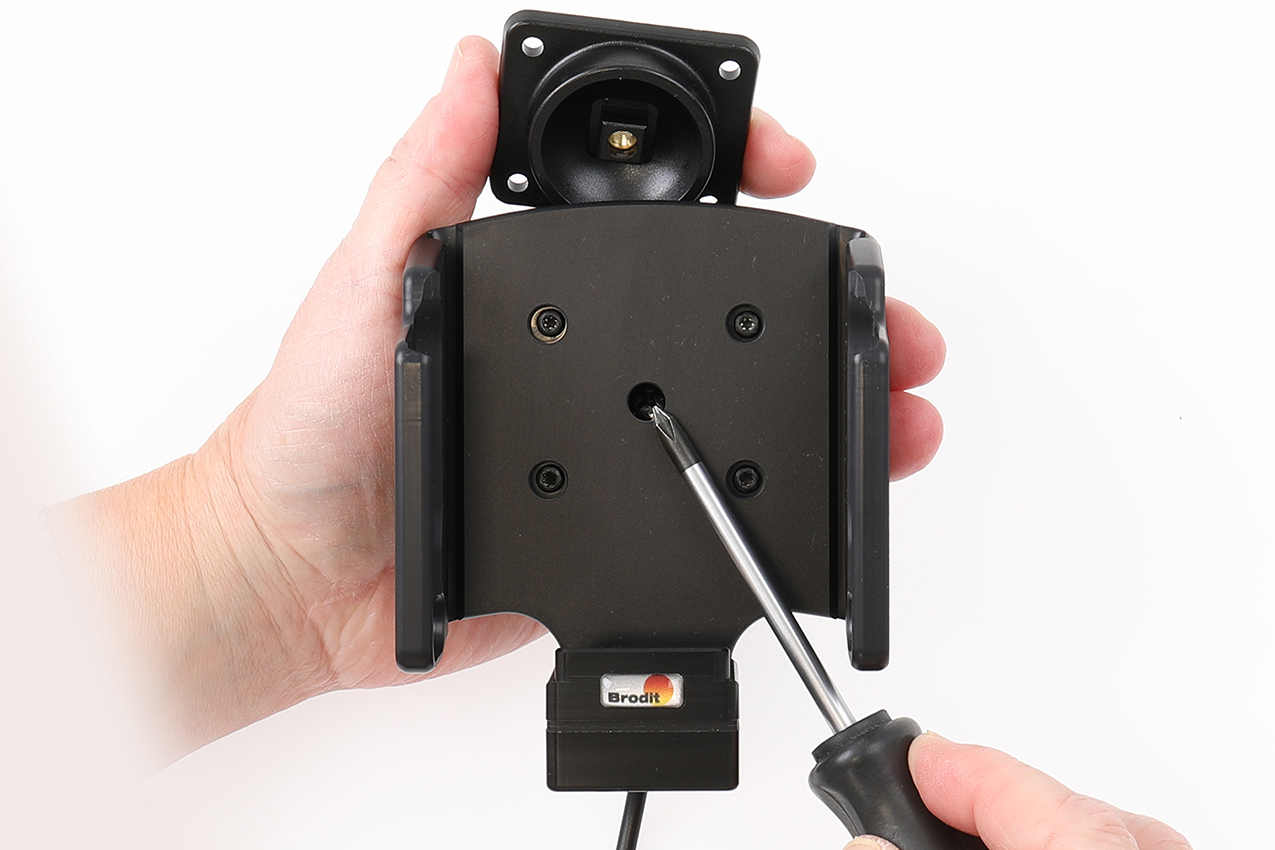 Brodit 712450, Device Holder with charging function - for computers - Honeywell CT32. With tilt swivel