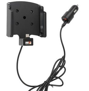 Brodit 721461, Device Holder with charging function - for computers - Honeywell CT32. With USB-C cable and cig-adapter with USB-A + USB-C ports