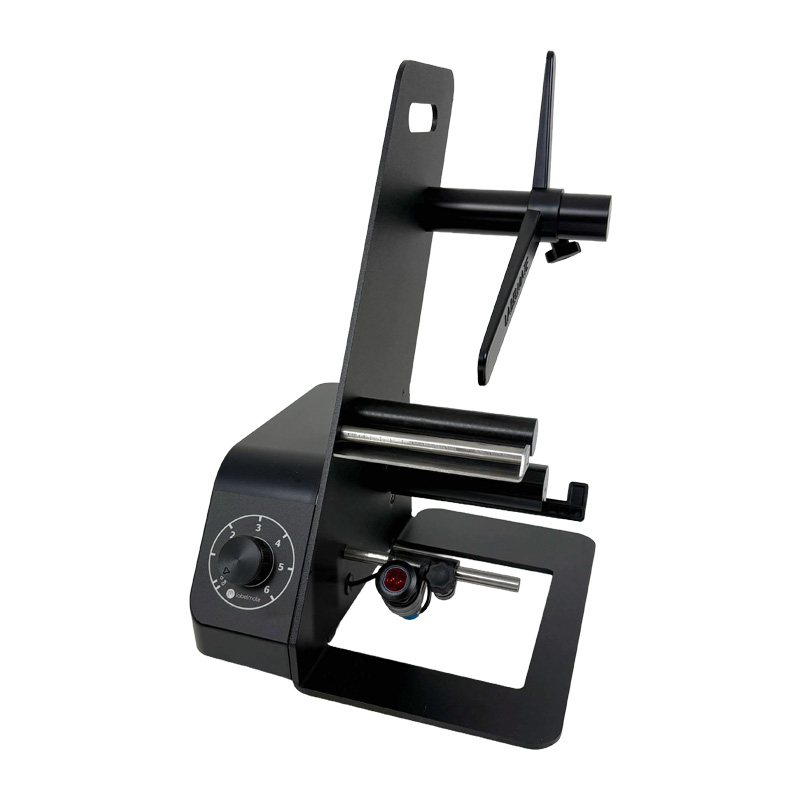 Labelmate LMD032 LD-115-RS-XL -etikettien annostelija ruostumattomalla teräsrungolla