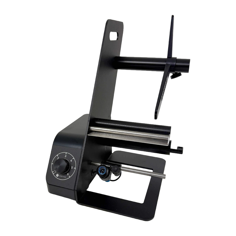 Labelmate LMD038 LD-165-U-XL -etikettien annostelija läpinäkyville ja tavallisille 165 mm etiketeille